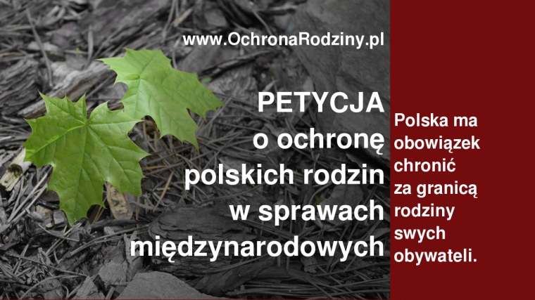 Ochrona polskich rodzin
